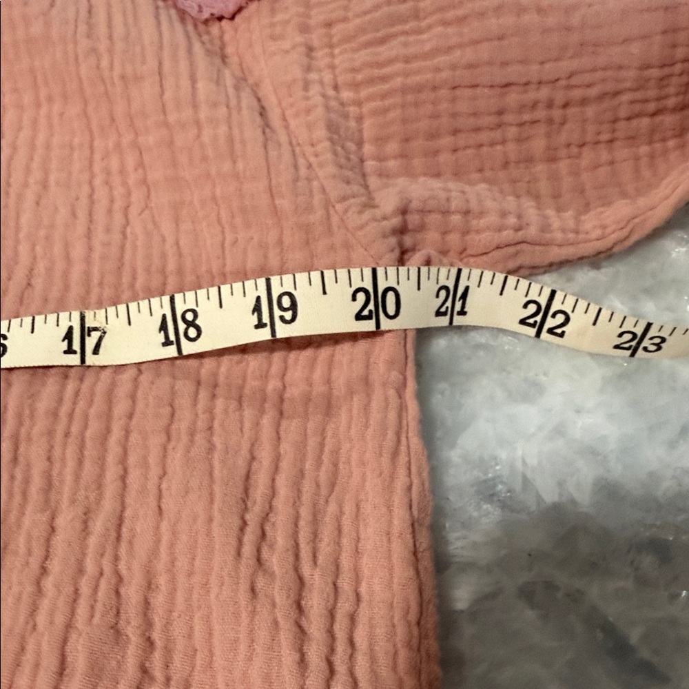 Pink Button-Up Shirt Hem & Thread - Picture 4 of 7